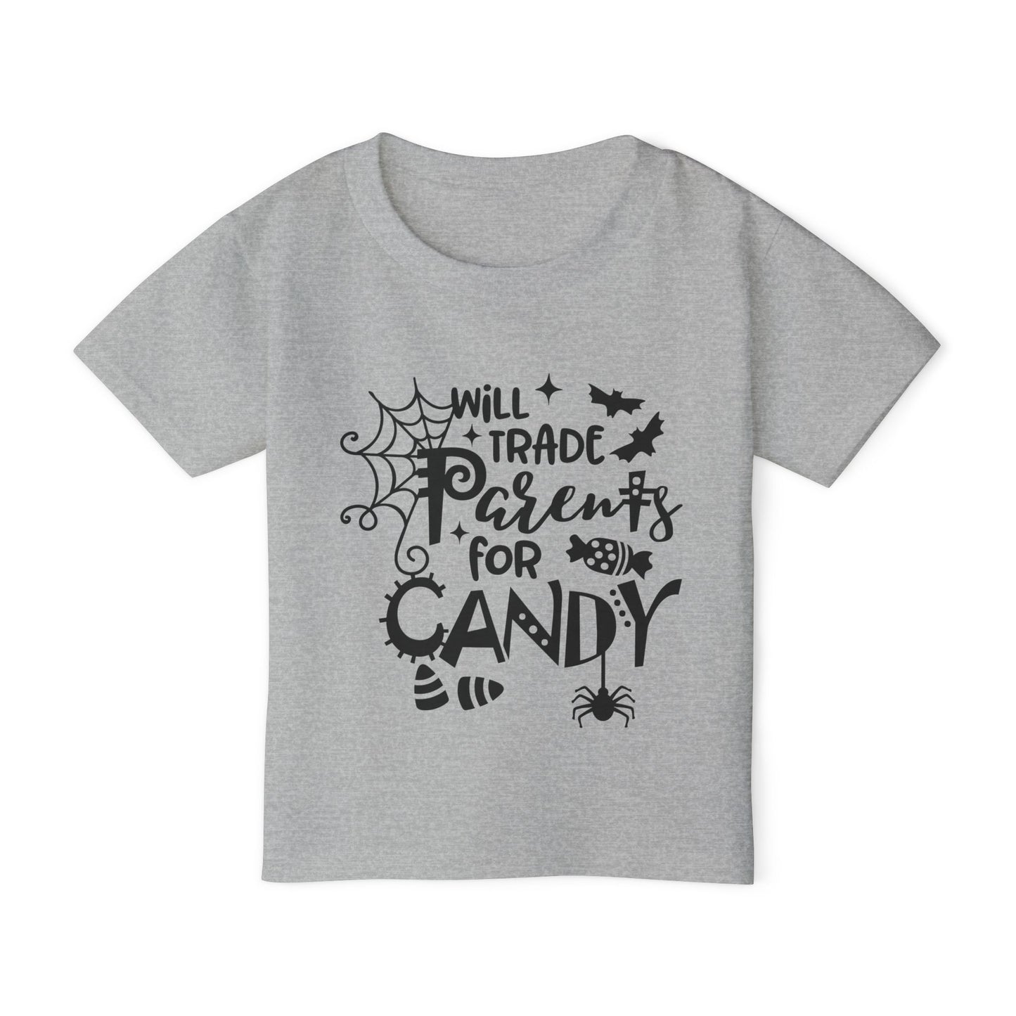 Will Trade Parents For Candy Heavy Cotton™ Toddler T-shirt