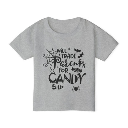 Will Trade Parents For Candy Heavy Cotton™ Toddler T-shirt