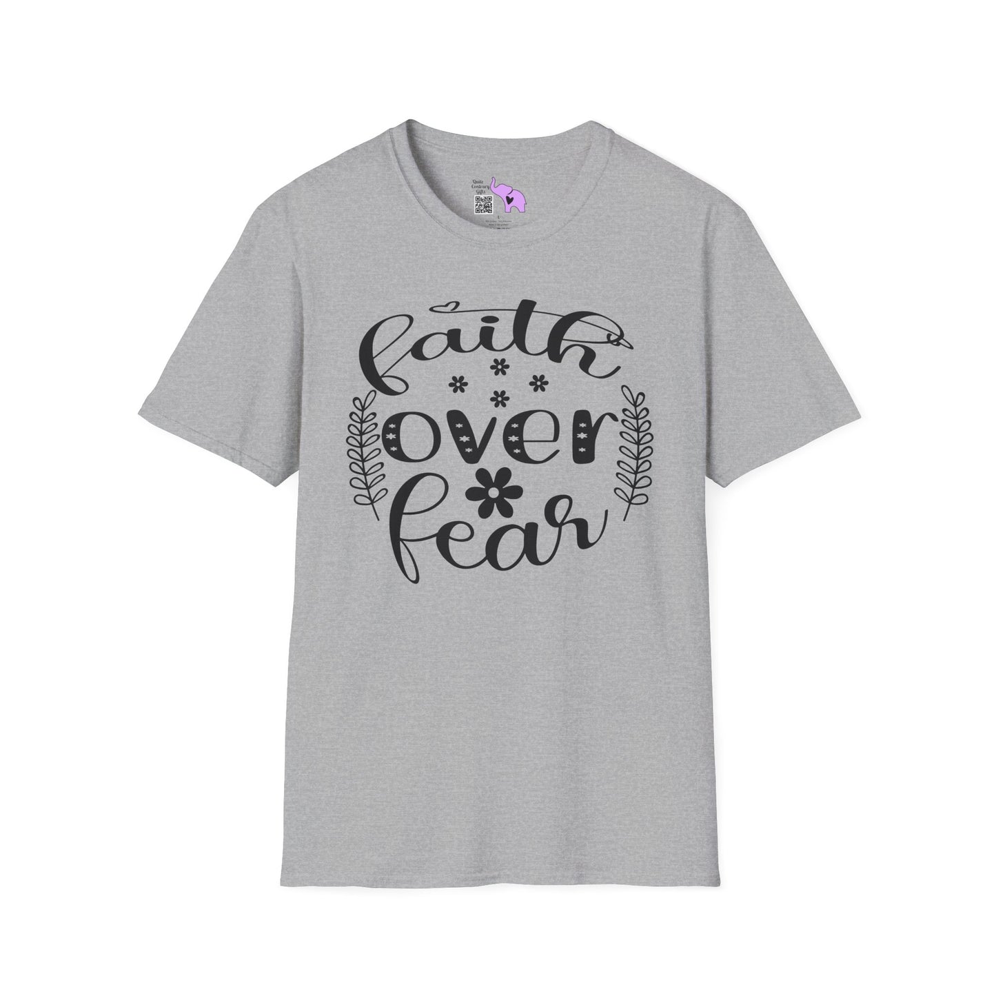 Faith Over Fear Adult T-shirt