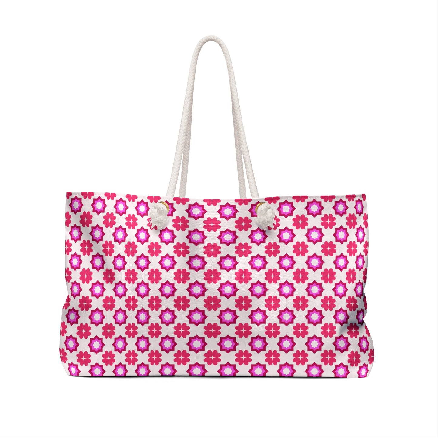 Rosy Star Garden Weekender Bag