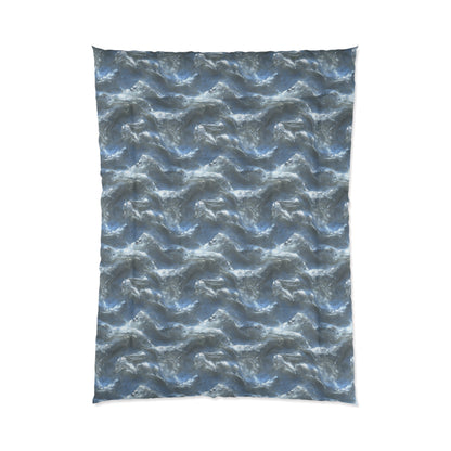 Snowdrift Sheer & Lace Basic Bedding Set