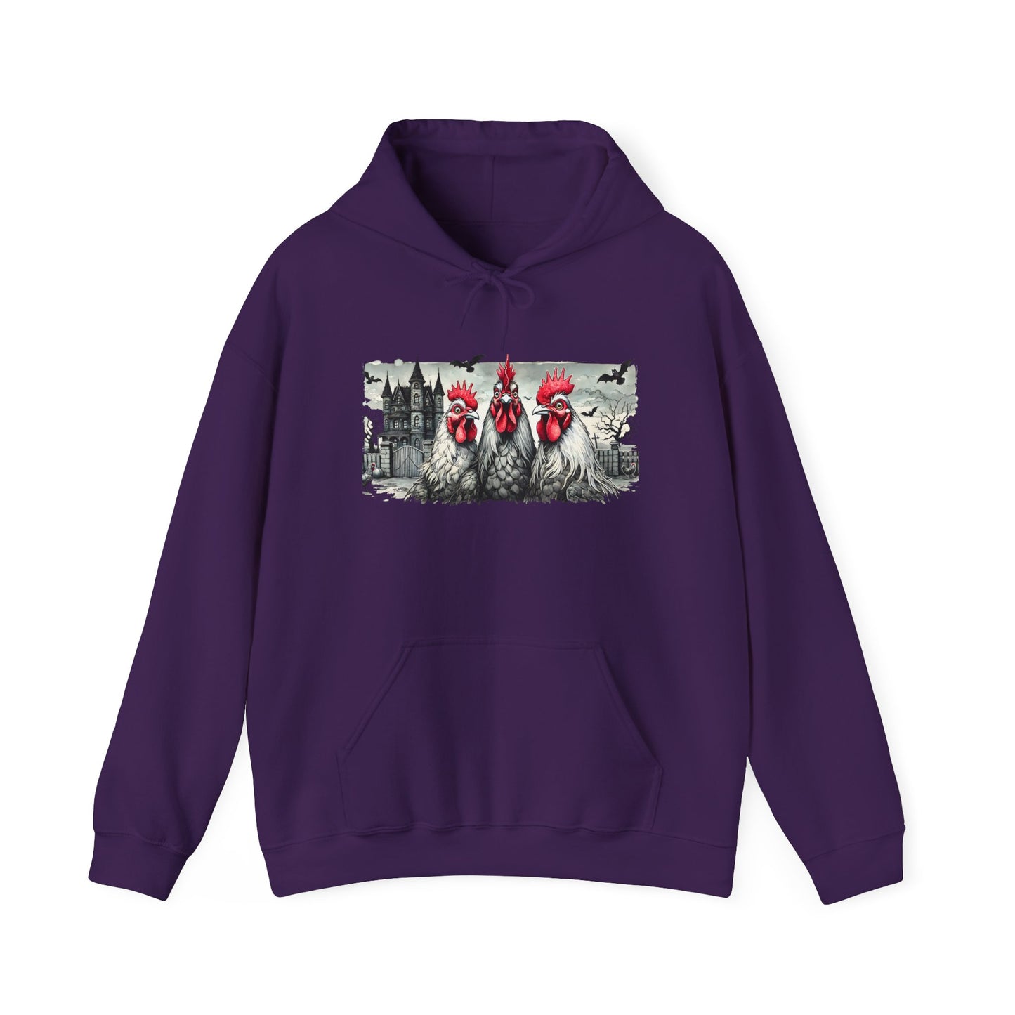 Spooky Chickens Heavy Blend™ Hooded Sweatshirt