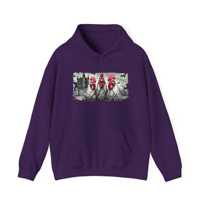 Spooky Chickens Heavy Blend™ Hooded Sweatshirt