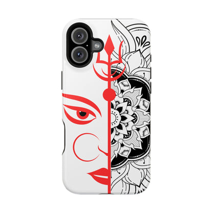 Goddess Durga Mata w/Manala MagSafe® Compatible Tough Case for iPhone