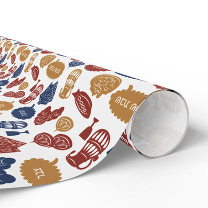 Sacred Traditions Hanukkah Wrapping Paper