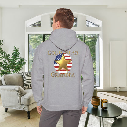 Gold Star Grandpa Heavy Blend™ Hooded Sweatshirt