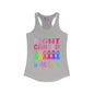 Fight Cancer in All Colors 21 Women's Ideal Racerback Tank