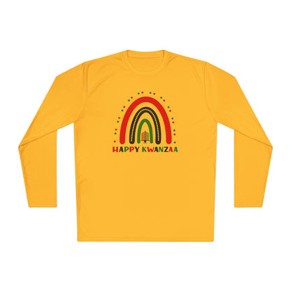 Happy Kwanzaa Arch Adult Long Sleeve Tee