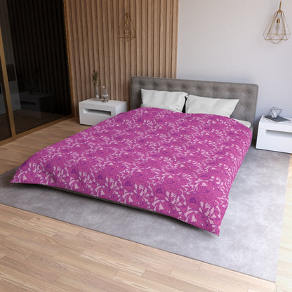 Blush Peony Garden Duvet Bedding Set