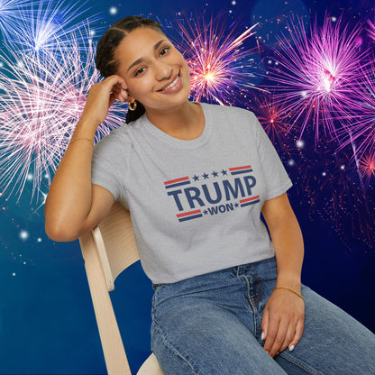 Trump Won (2) Adult T-shirt