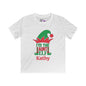 I'm The Aunt Elf Personalized Youth Softstyle Tee