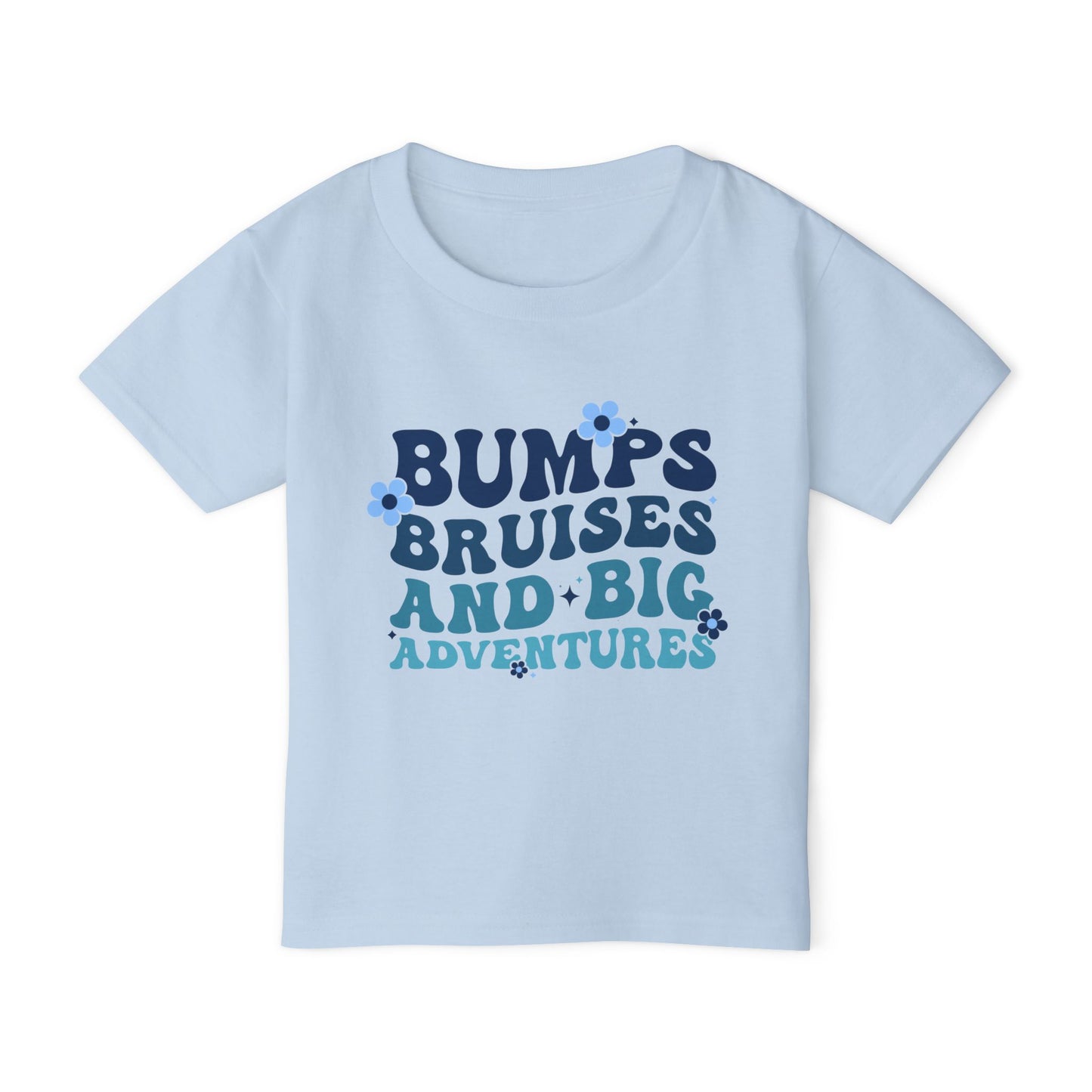 Bumps Bruises And Big Adventures Heavy Cotton™ Toddler T-shirt
