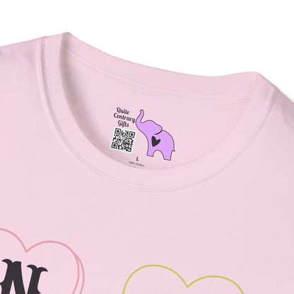 ""Nurse Candy Hearts Adult T-shirt