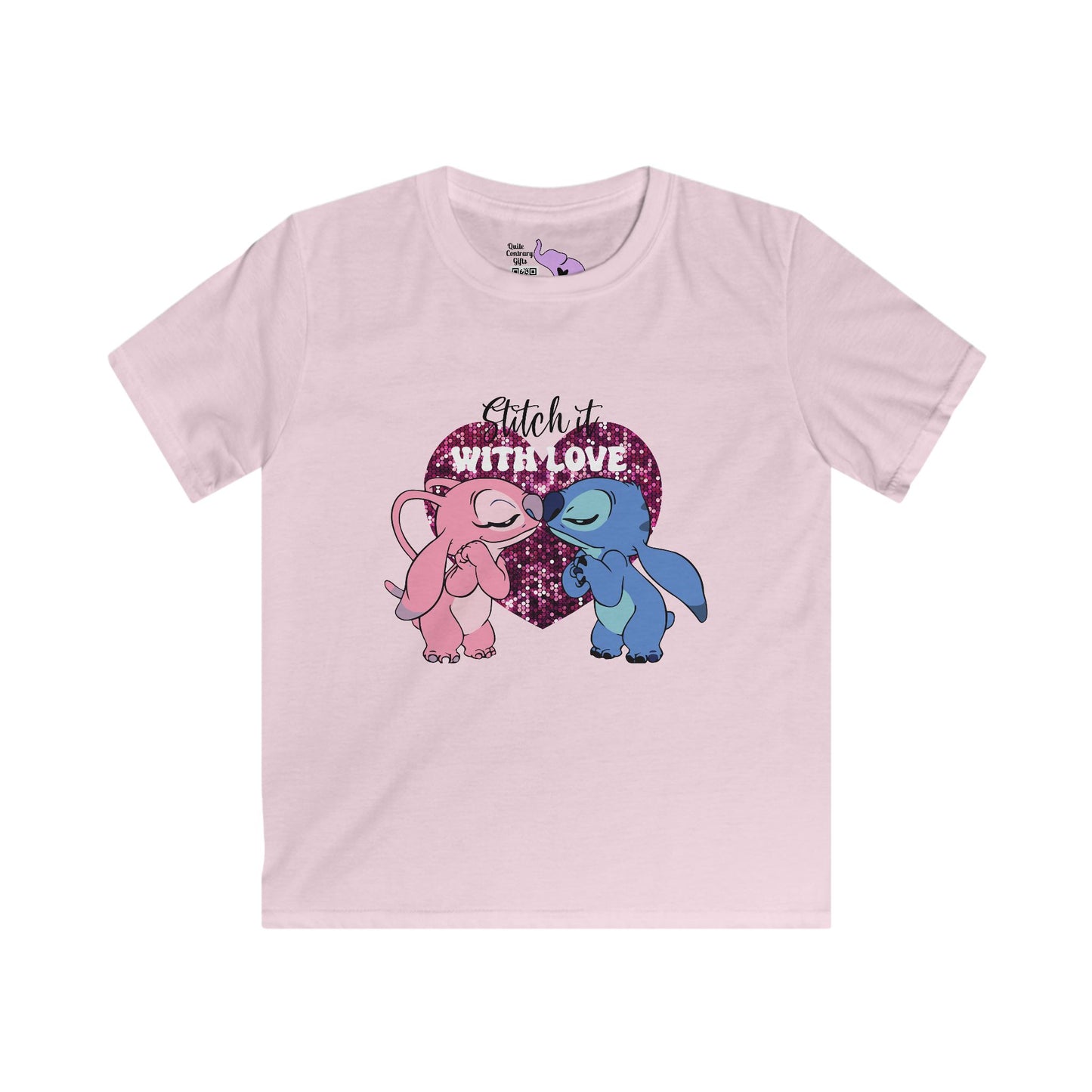 Stitch It With Love Youth Softstyle Tee