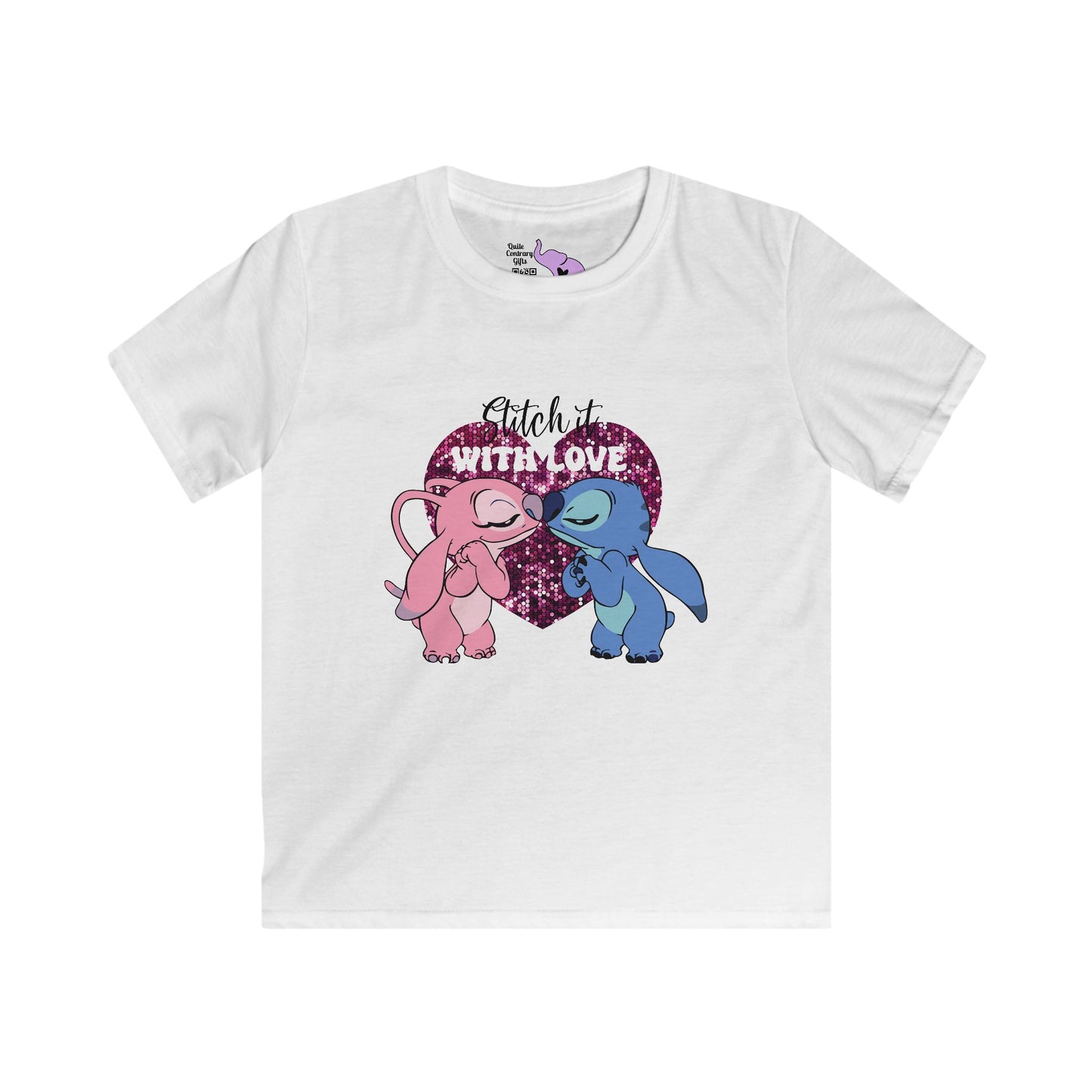 Stitch It With Love Youth Softstyle Tee