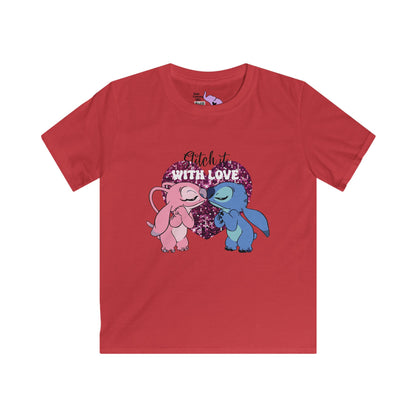 Stitch It With Love Youth Softstyle Tee