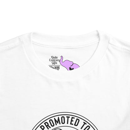 Promoted to Big Brother Again (Circle) Toddler Tee