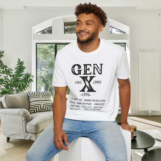 GenX 1976 Adult T-shirt