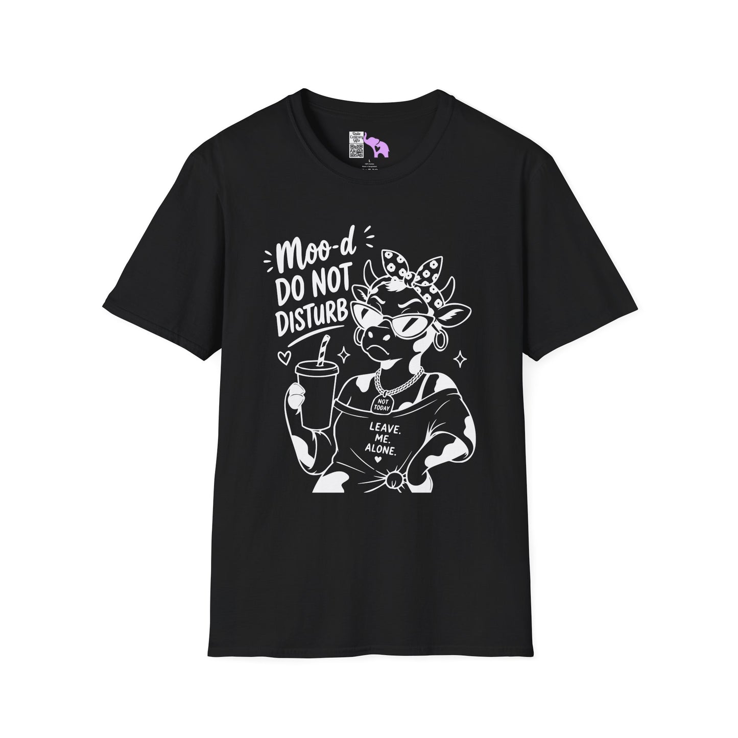 Moo-d: Do Not Disturb Given Adult T-shirt