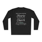 Don't Wait For The Hearse To Take You To Church Adult Long Sleeve Tee
