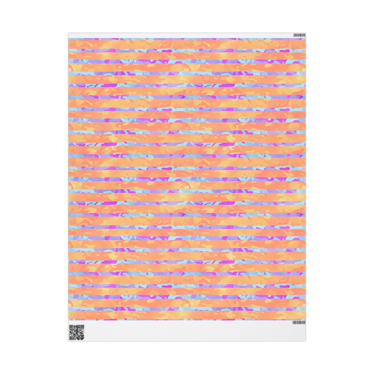 Split Spectrum Camo Wrapping Paper