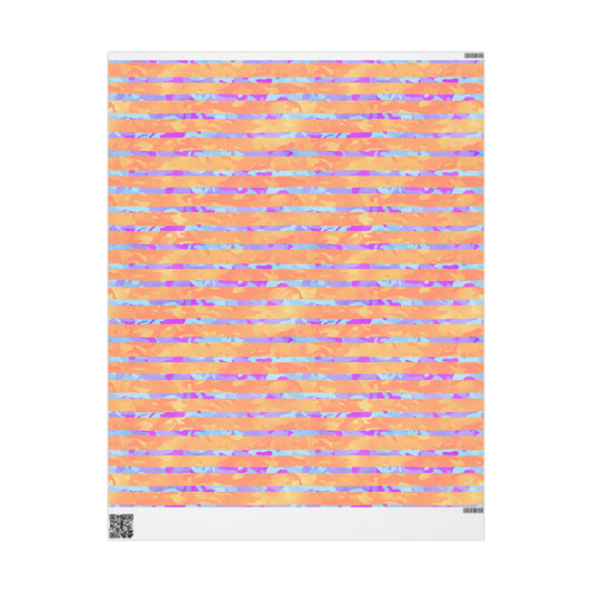Split Spectrum Camo Wrapping Paper