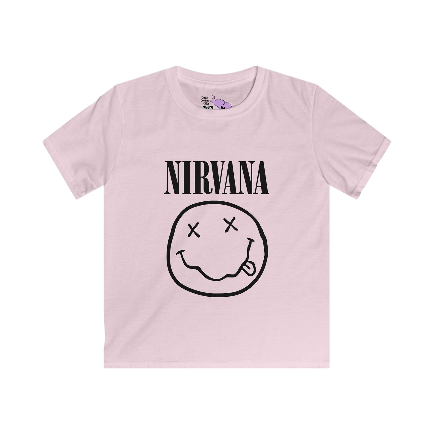 Nirvana Album Cover Kids Softstyle Tee