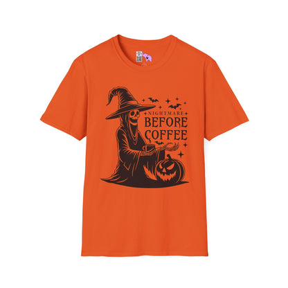 Nightmare Before Coffee Adult T-shirt
