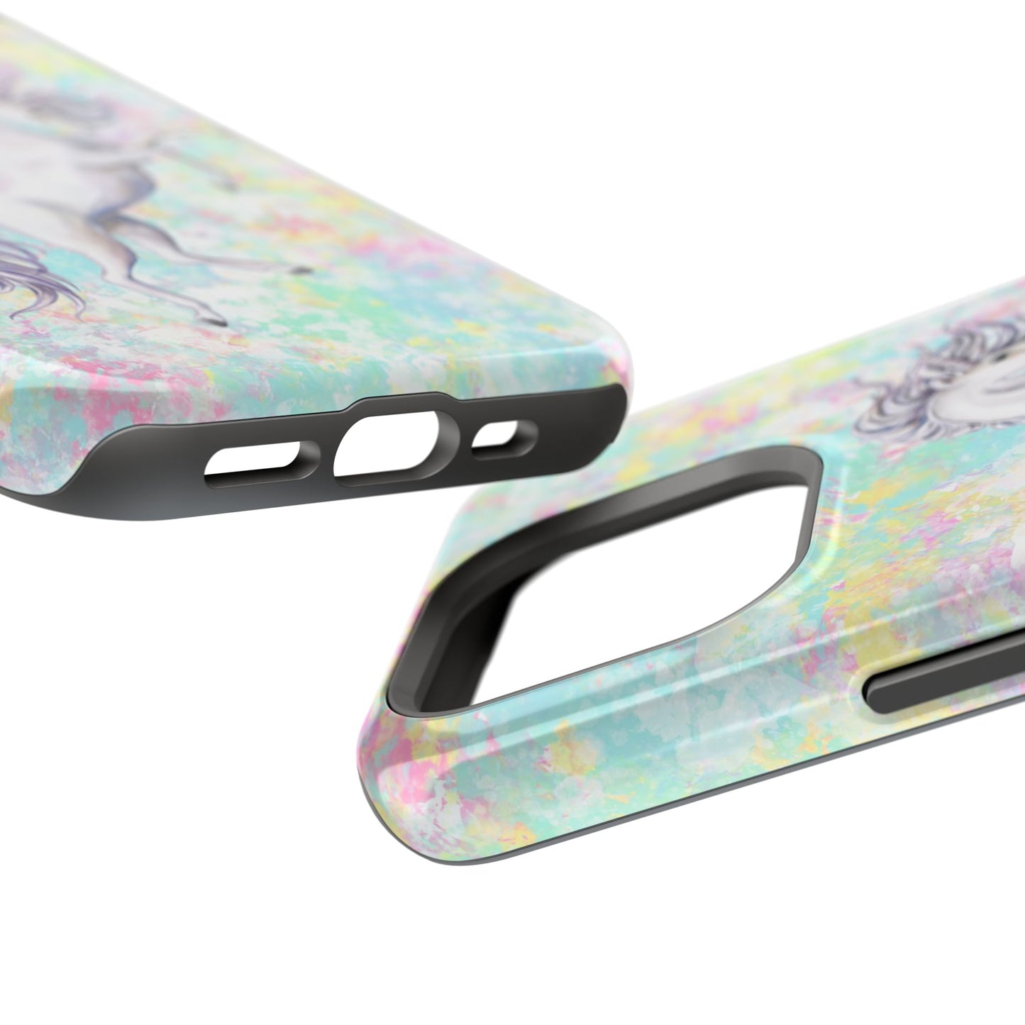 Pastel Pegasus MagSafe® Compatible Tough Case for iPhone