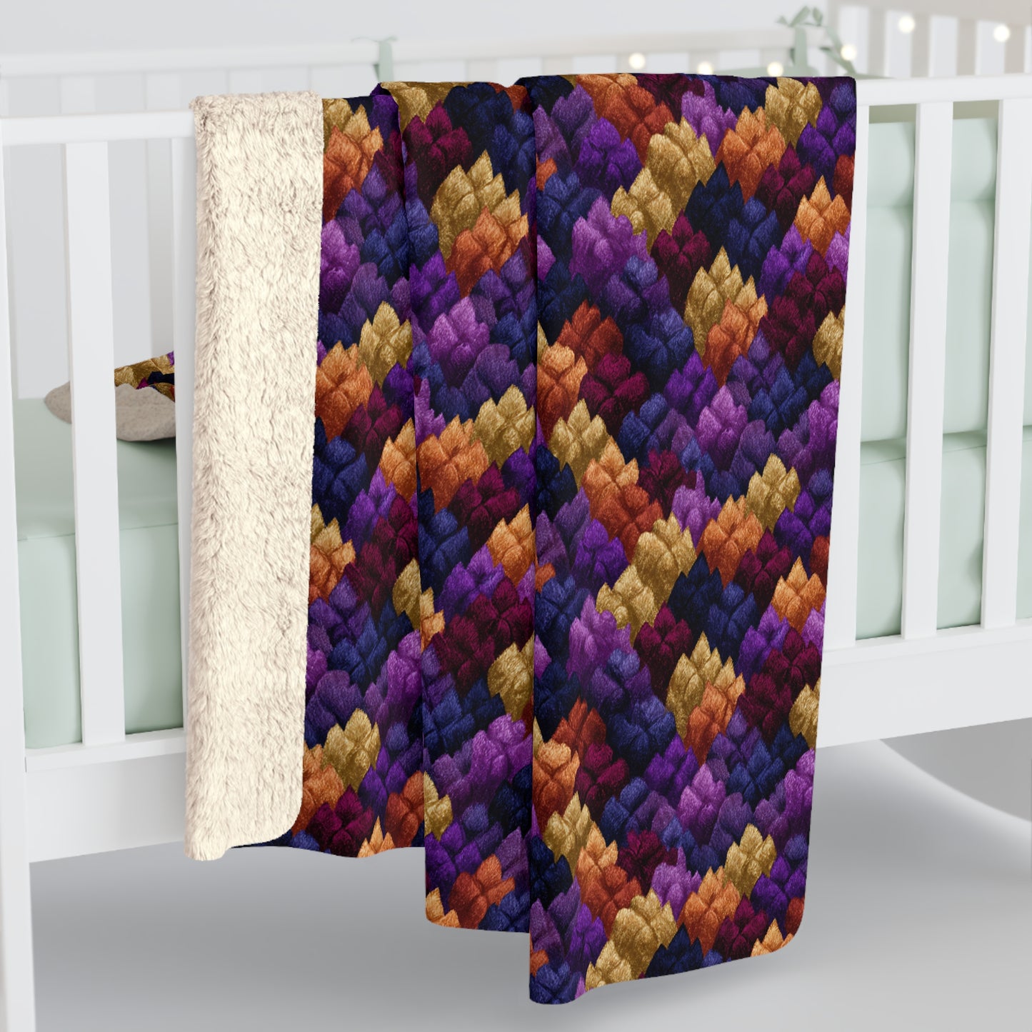 Velour Garden Fleece Blanket