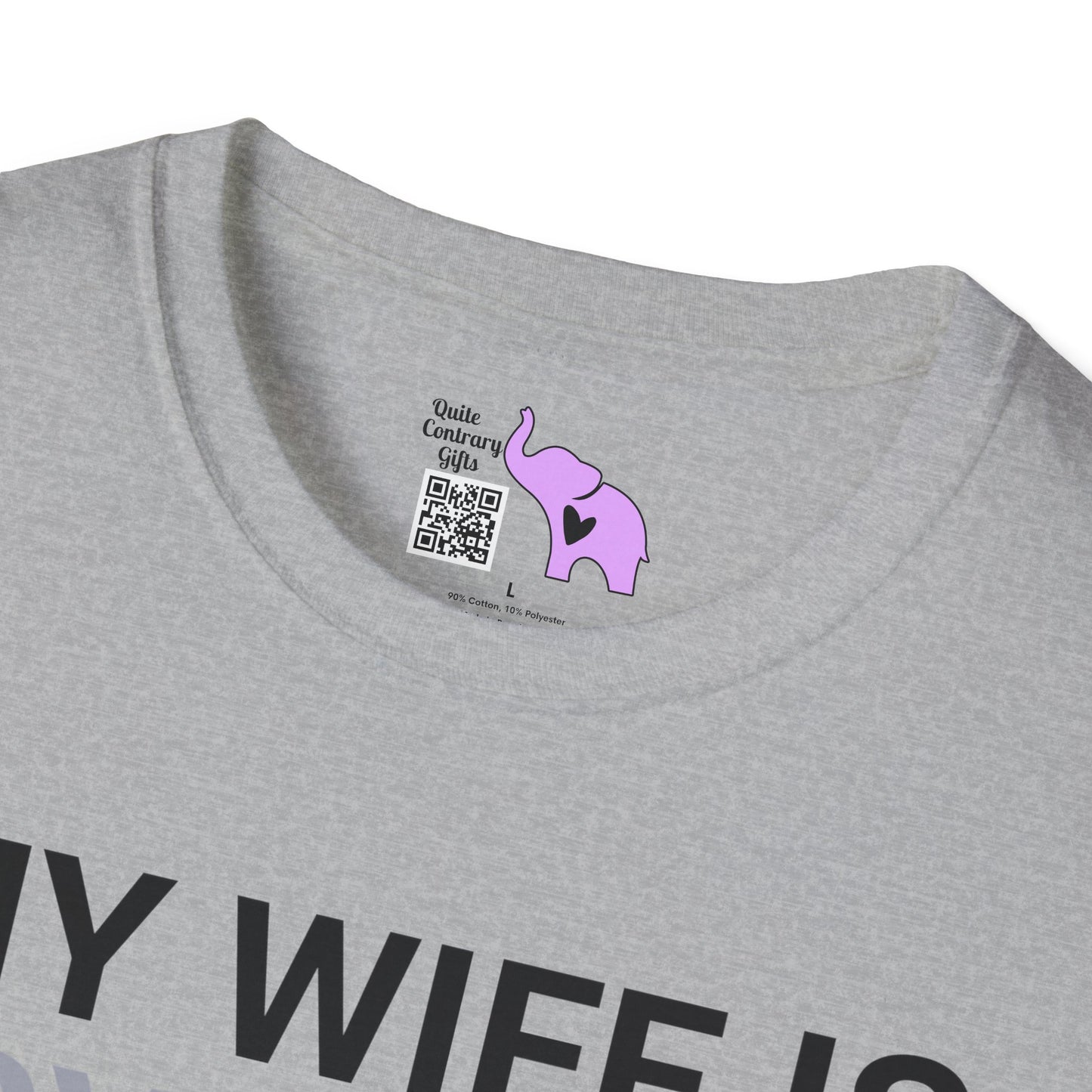 My Wife Is psycHOTic Adult T-shirt