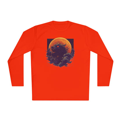 Halloween Monster Adult Long Sleeve Tee