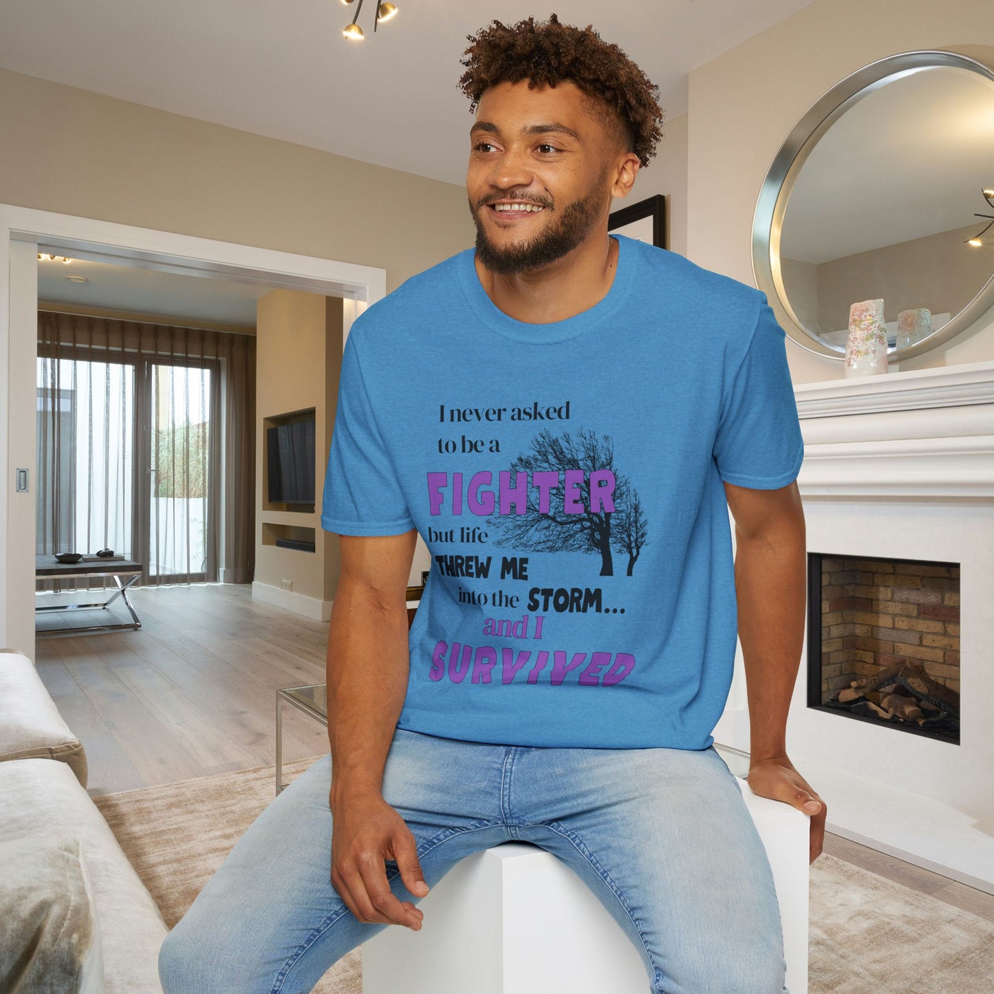 I Never Asked to be a Fighter Adult T-shirt