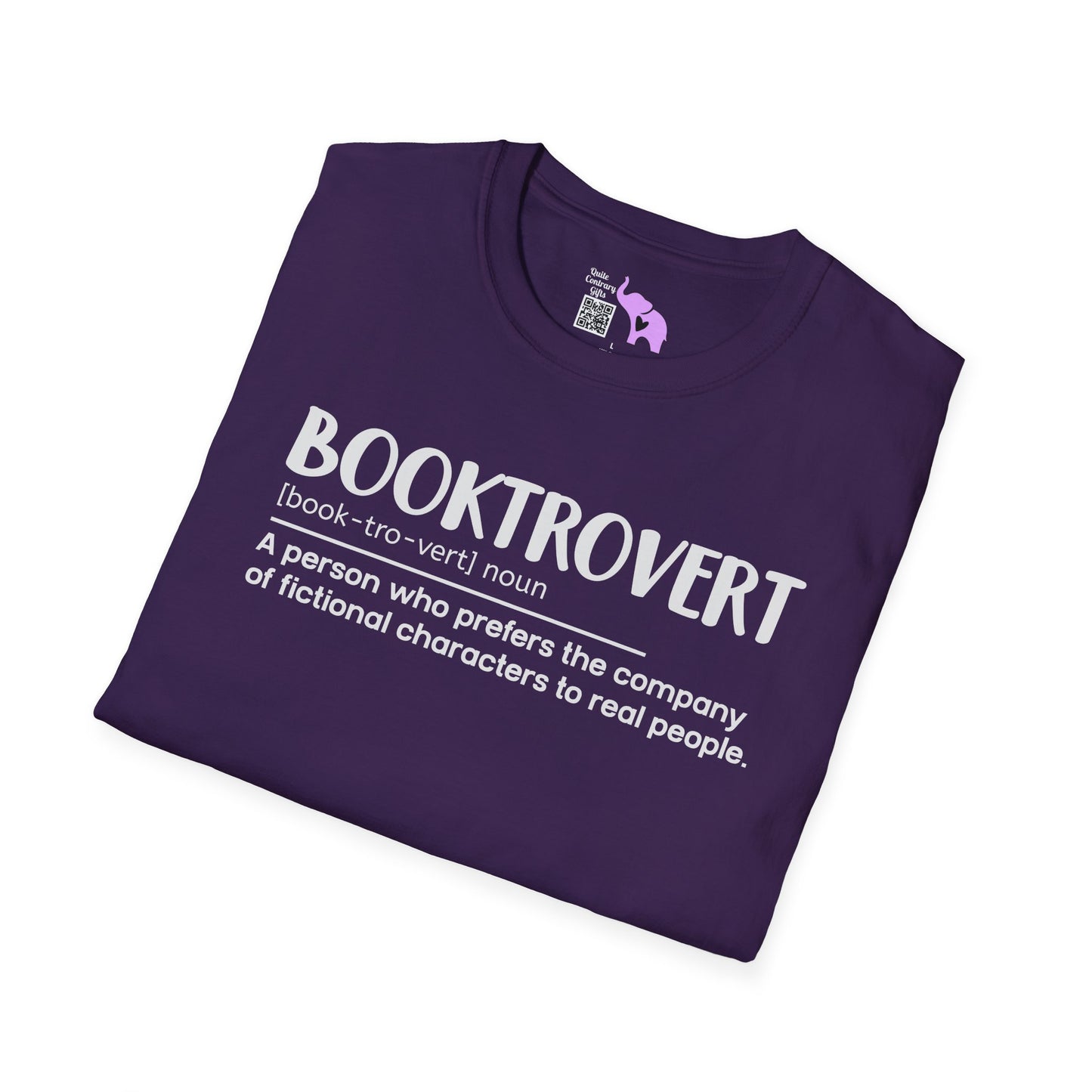 Booktrovert (Simple Definition) Adult T-shirt