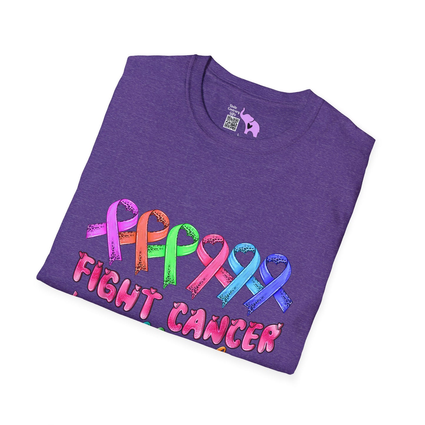 Fight Cancer in All Colors 9 Adult T-shirt