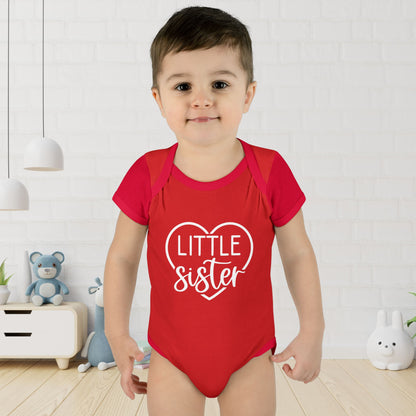 Little Sister Baby Bodysuit