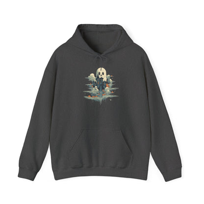 Creepy Ghost 14 Heavy Blend™ Hooded Sweatshirt