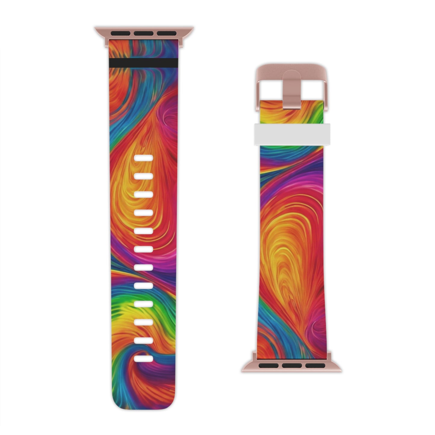 Vibrant Color Swirl Watch Band for Apple Watch