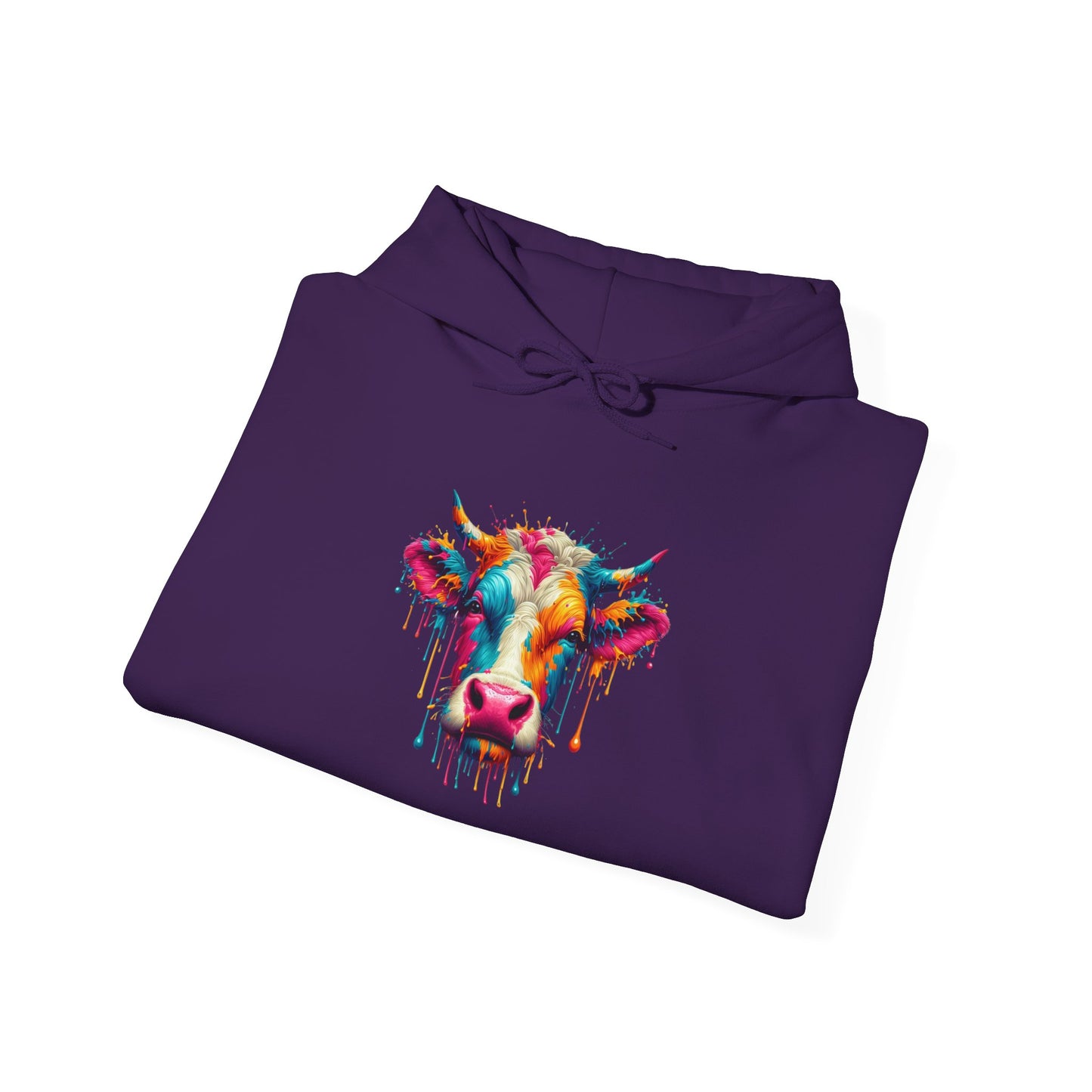 Colorful Cow Heavy Blend™ Hooded Sweatshirt