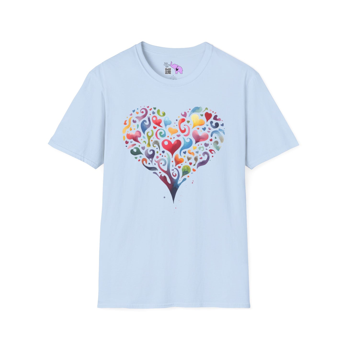 Hearts That Speak Adult T-shirt