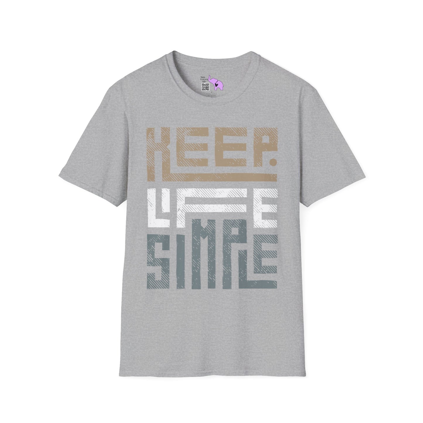 Keep Life Simple Adult T-shirt