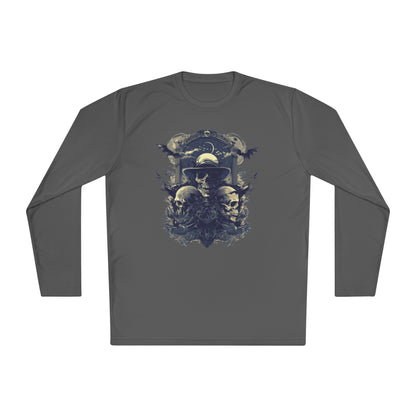 Dapper Skulls Adult Long Sleeve Tee