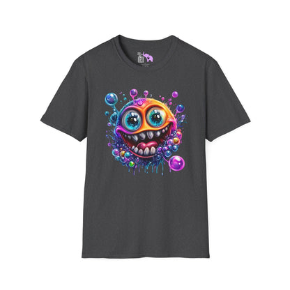 Bubbly Monster Adult T-shirt