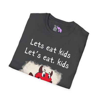Lets Eat Kids Good Grammar Saves Lives Adult T-shirt