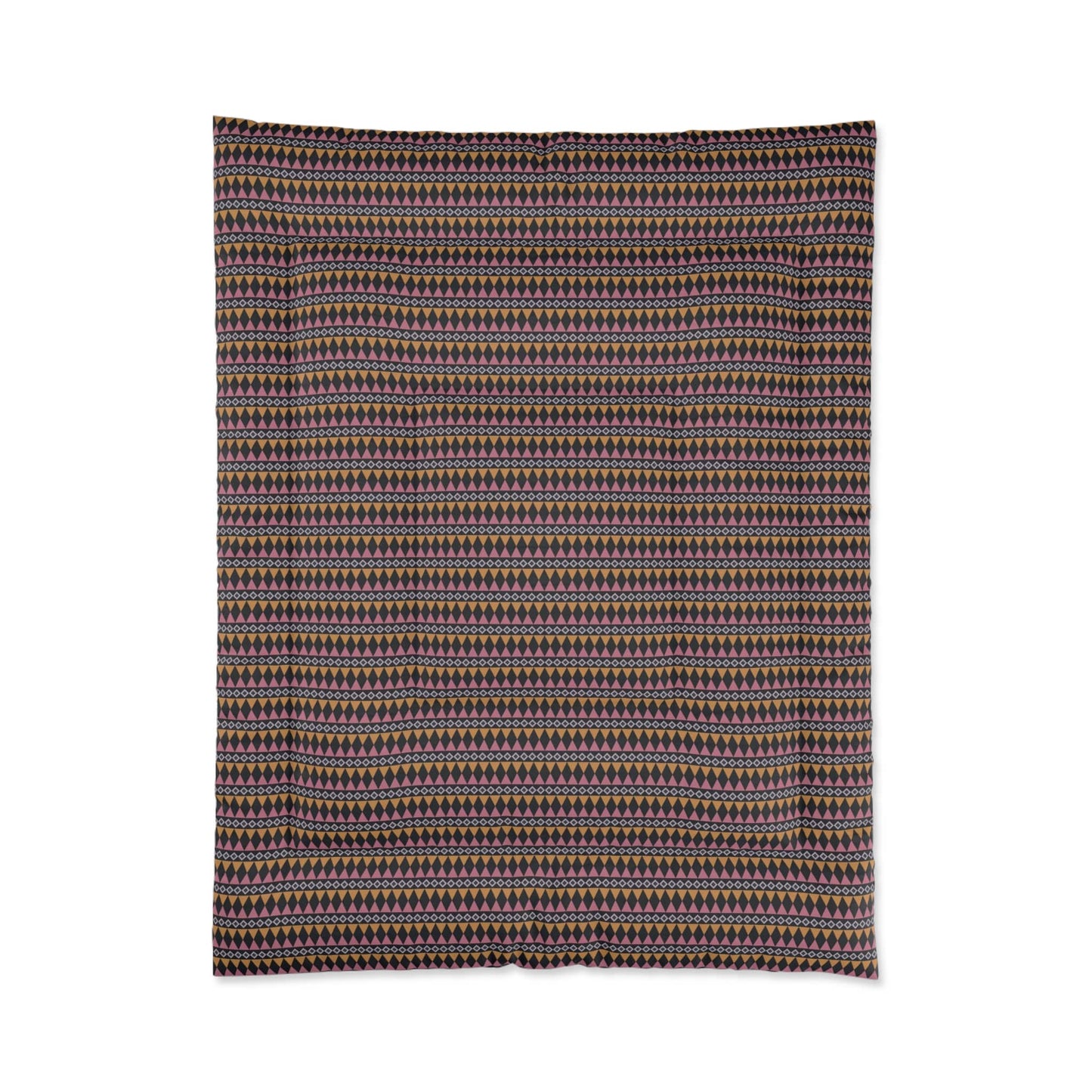 Midnight Clay Cairn Stripes Comforter