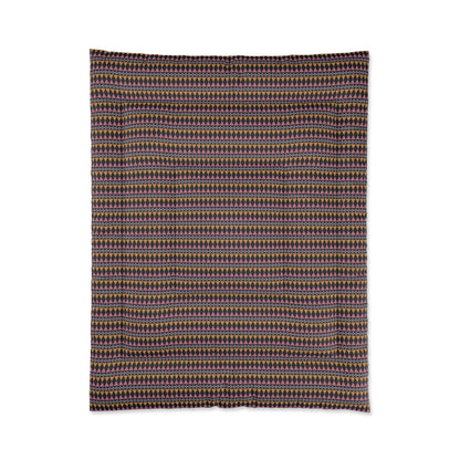 Midnight Clay Cairn Stripes Comforter