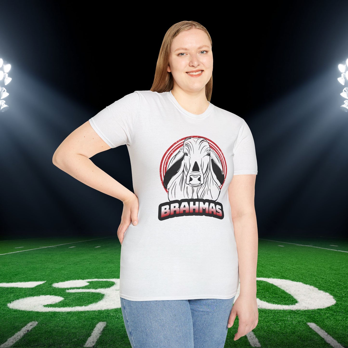 Brahmas Circle Adult T-shirt