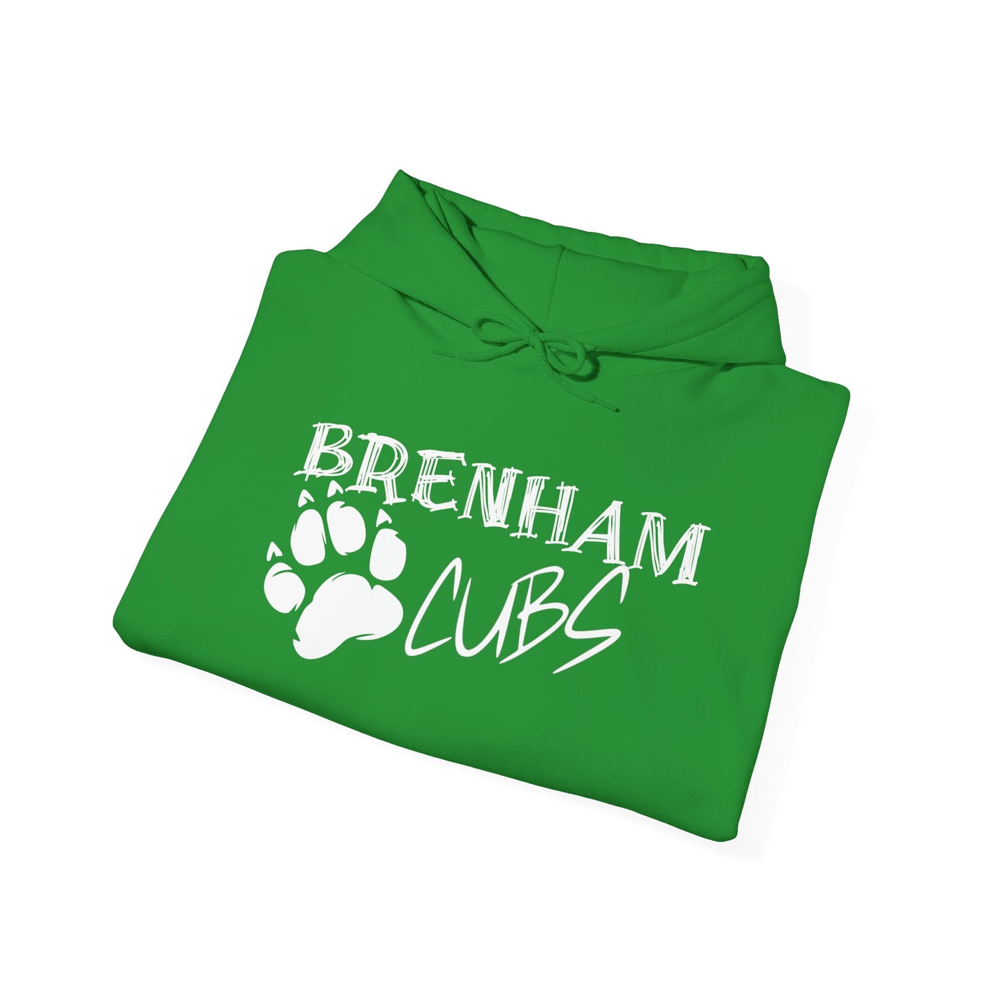 Brenham Cubs w/Claws Adult Heavy Blend™ Hooded Sweatshirt