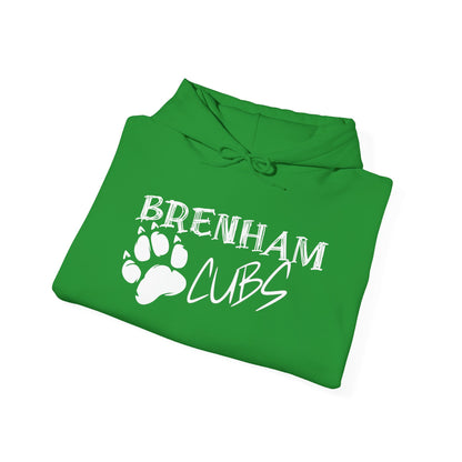 Brenham Cubs w/Claws Adult Heavy Blend™ Hooded Sweatshirt