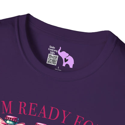 I'm Ready for Beerloween Pink Adult T-shirt